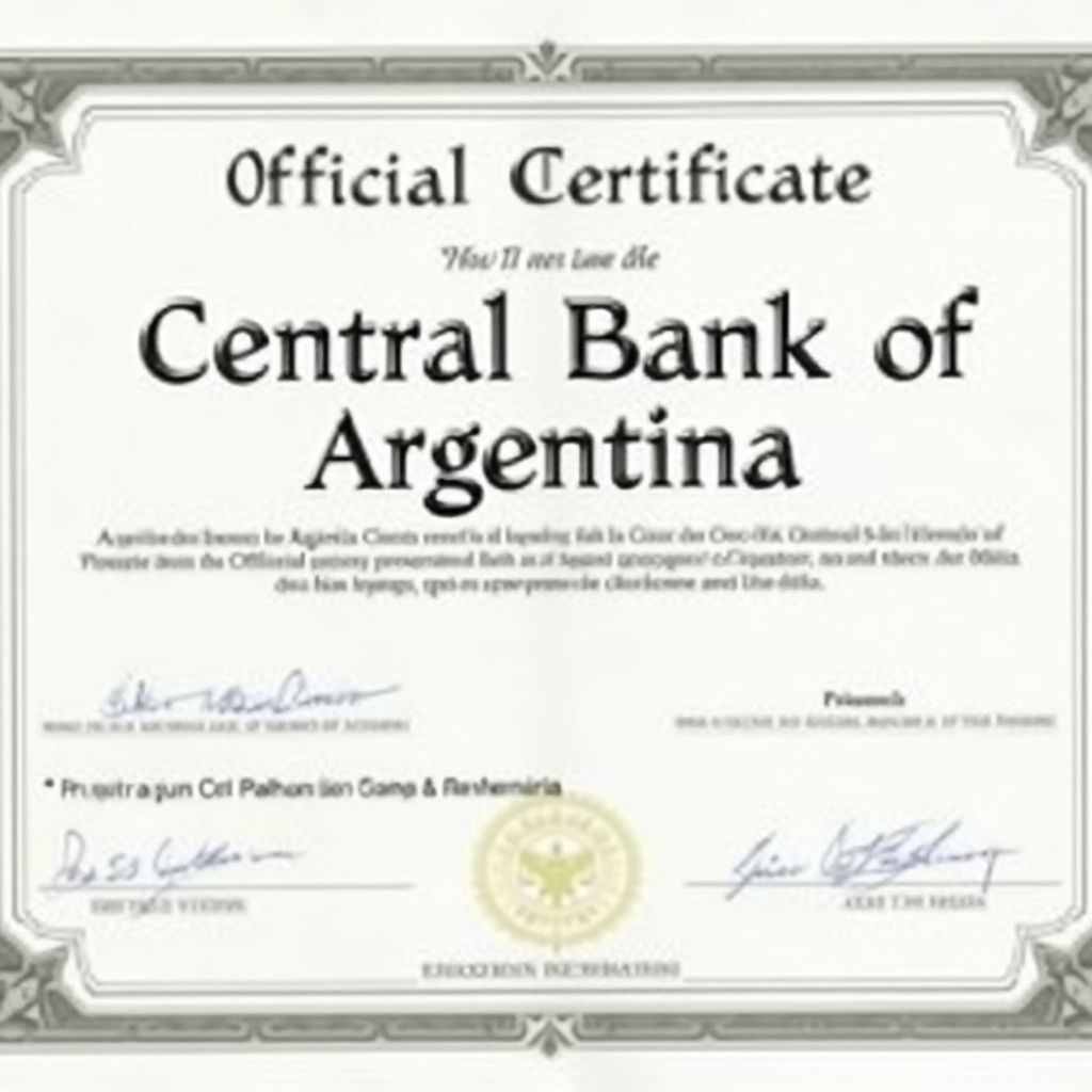 Certificación BCRA